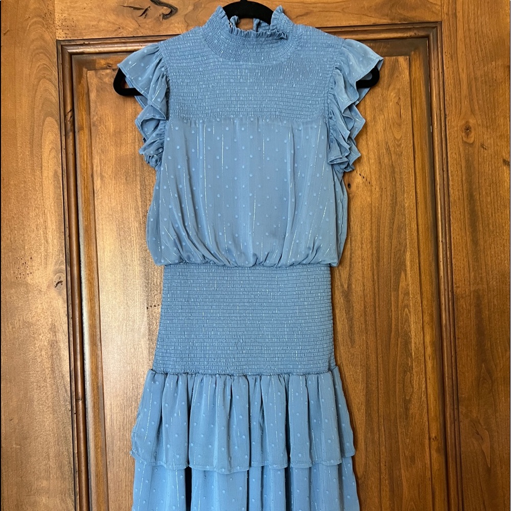 Short Blue Dress